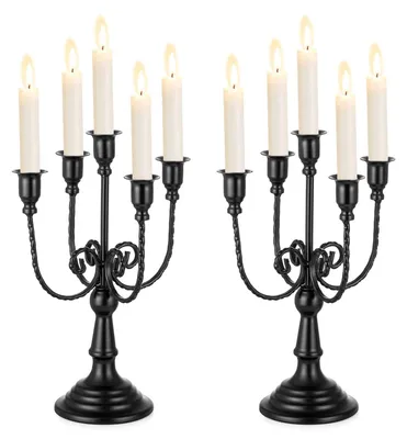 Produktbild von Elzusha – Set aus 2 Kerzenständern aus Metall