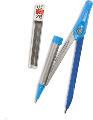 Produktbild von Carioca 40122 Zirkel Blau, Silber 2 Stück(e)
