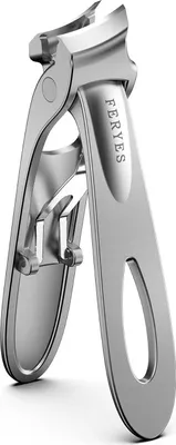 Image de Coupe-ongles professionnel FERYES lame large, ultra-tranchante, pour ongles épais