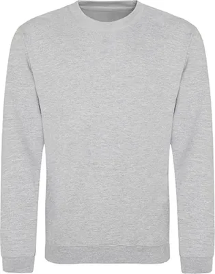 Produktbild von Just Hoods JH030 | Herren Sweatshirt +WRAP  - Farbe: Heather Grey - Größe: XXL