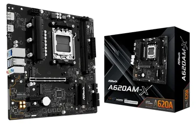 Image de ASROCK Pagrindinė plokštė ASRock A620AM-X AM5 mATX HDMI/DP DDR5