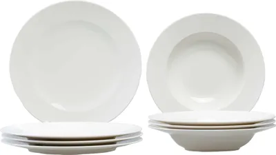 Obrázok produktu pre Sada tanierov Villeroy & Boch For Me, 8-dielna / pre 4 osoby – 4 obede a 4 hlboké taniere
