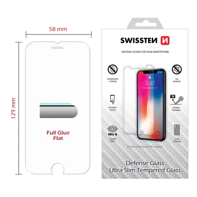 Produktbild von Swissten - Tvrzené sklo iPhone SE/8/7