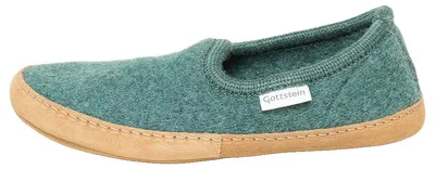Produktbild von Gottstein Cheyenne Hausschuh Aus Schafwolle, Weiche gepolsterte Innensohle, Aus robustem Walkstoff