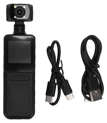 Produktbild von Handkamera WIFI 4K HD Action-Videorecorder mit um 180° drehbarem Objektiv 1,31-Zoll-Bildschirmrückwandklemme für Sport