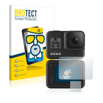 Produktbild von BROTECT Entspiegelungs Schutzglas für GoPro Hero 8 Black Schutzfolie Panzer Folie Glas Display Schutz matt