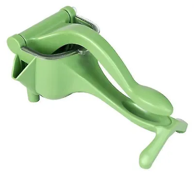 Produktbild von Grüne manuelle Saftpresse zum direkten Pressen ins Glas, ca. 13x12,5x22 cm