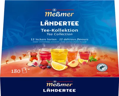 Produktbild von Meßmer Tee Ländertee Collection Box 108555 180St