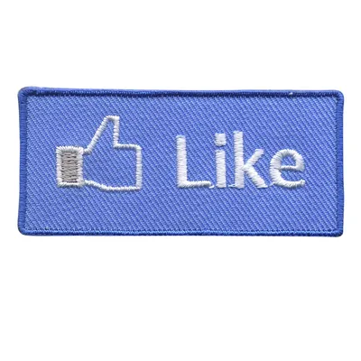 Produktbild von Aufnäher - Like - Patch