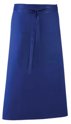 Produktbild von Premier Workwear PR158 | Barschürze Colours - 90 x 80 cm - Hauswäsche: bis 60 °C - Farbe: Royal (ca. Pantone 286) - Größe: 90 x 80 cm