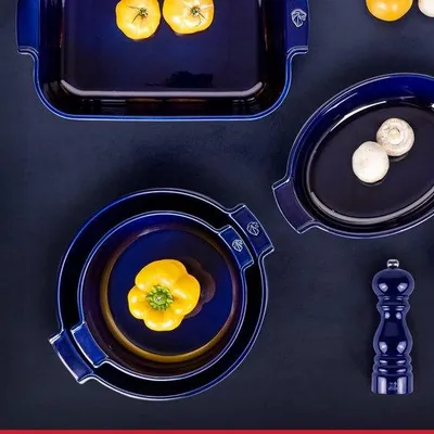 Obrázok produktu pre Keramická zapekacia misa, modrá