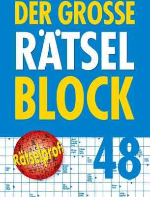Produktbild von Der große Rätselblock 48