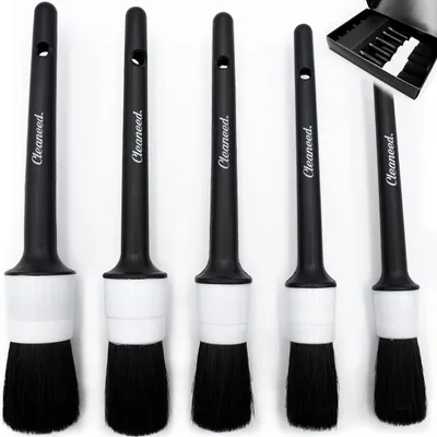 Imagen del producto de Kit de pinceles de limpieza para automóviles Cleaneed Premium [5 unidades]