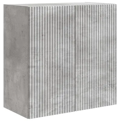 Image de Armoire murale vidaXL, gris béton, 59 x 31 x 60 cm, aggloméré