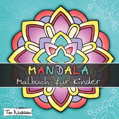 Produktbild von Mandala Malbuch für Kinder ab 4 Jahren