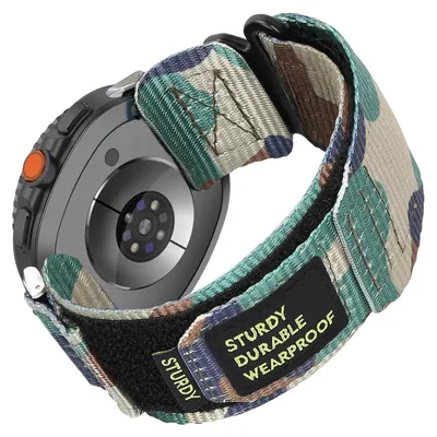 Obrázok produktu pre Nylonový remienok – Samsung Galaxy Watch 8 Classic – športový remienok – náhradný remienok – JungleMcS