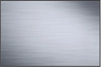 Produktbild von Wallario Wandbild Muster aus grauen Streifen - Schraffur, Größe: 61 x 91,50 cm, Poster mit schwarzem Aluminiumrahmen
