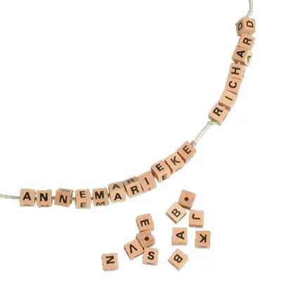 Image de Perles de lettres Goki, 300pcs.