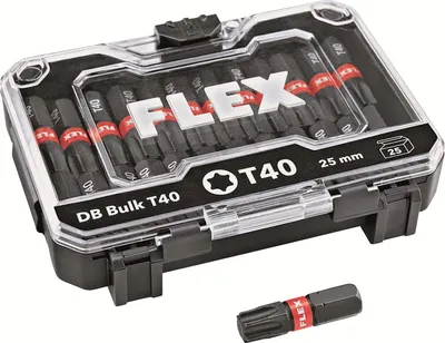 Produktbild von Flex Bit DB Bulk T40-25mm VE25
