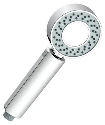 Produktbild von Handbrause universal kalkabweisend wassersparend zwei Strahlarten ABS
