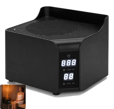 Produktbild von Portable Sauna Heater 1500W Trockenheizung 35–85°C mit Timer 1–99 Minuten kompakt Überhitzungsschutz Home Spa Sauna Zelt