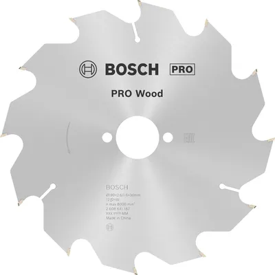 Image de Bosch PRO Bois KSB,190x2.6x30mm,T12