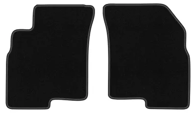 Productafbeelding van Velours voormatten voor Hyundai Sonata IV 2005-2010 (sedan) – 2-delig, zwart, op maat – Wielganizator BASIC