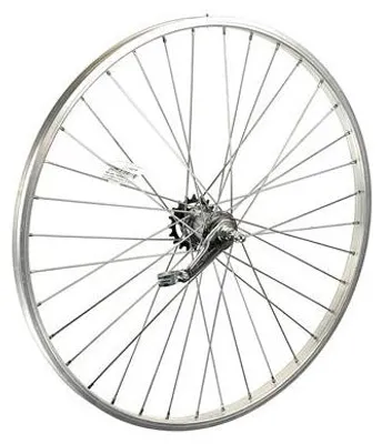 Immagine prodotto di Ruota posteriore Roland 26x1,75 argento mozzo freno Shimano