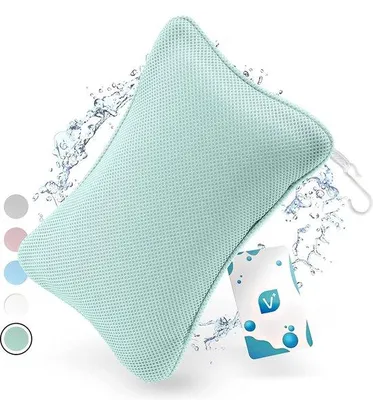 Produktbild von Duschkissen Mint S mit Klettverschluss, Duschkissen,  als Duschkissen, Nacken- und Nackenkissen, Duschwanne, das Duschkissen für Duschwanne, Duschwannekissen und Duschkissen für Duschwanne