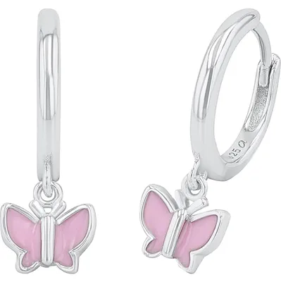Produktbild von Prinzessin Lillifee 2037941 Mädchen Creolen Schmetterling Silber 925