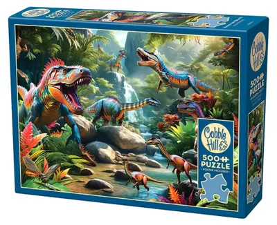 Productafbeelding van Puzzel 500: Prehistorische Wezens 113055