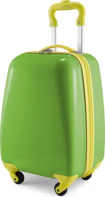 Immagine prodotto di HAUPTSTADTKOFFER For Kids - valigia per bambini, valigia per bambini, trolley per bambini, bagaglio a mano 24 litri, trolley per bambini ragazze ragazzi, regali X-Mas per bambini, verde mela