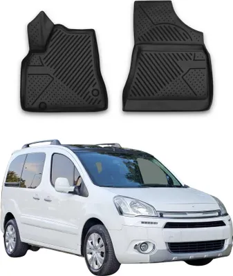 Immagine prodotto di 2008-2018 Citroen Berlingo B9 Tappetini TPE Nero 2 pz