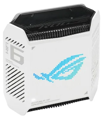 Obrázek produktu pro ASUS ROG Rapture GT6 White 1PK AX10000 Celoplošný třípásmový Mesh WiFi 6 router 802.11 - Router - WLAN