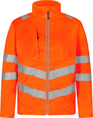 Produktbild von F. Engel Safety Softshelljacke, Orange, Gr. 5XL