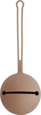 Produktbild von Mushie Schnullerhalter Silikon - Natur