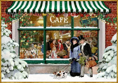 Produktbild von Puzzle - Nostalgisches Weihnachtscafé