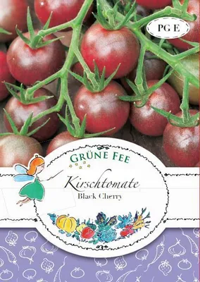 Produktbild von Grüne Fee - Kirschtomate Black Cherry Samen - 11629