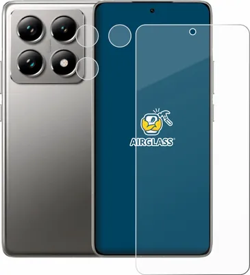 A smartphone with a screen protector laid out next to it.