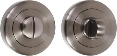Produktbild von B-Harko WC-Rundscheibe, Nickel satiniert für Erica- und Rosa-Türdrücker