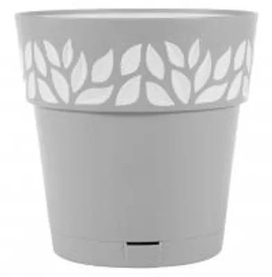 Immagine prodotto di STEFANPLAST Vaso Cloe Garden In Polipropilene Grigio Cm 25