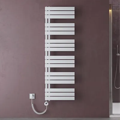 Produktbild von doporro Heizkörper Bad Handtuchheizkörper 159x50cm Badezimmer Badheizkörper Badheizung Handtuchtrockner Handtuchwärmer Seitenanschluss Weiß mit Heizstab 600w
