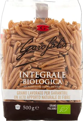 Produktbild von 10x Pasta Integrale Casarecce Vollkorn-Hartweizen -Produkt 500g + Italian Gourmet polpa 400g