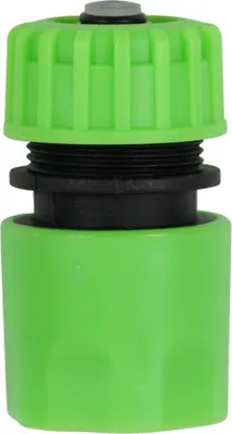 Produktbild von Gartenschlauch Schnellverbinder 1/2" Steckkupplung Stecksystem Wasserstop