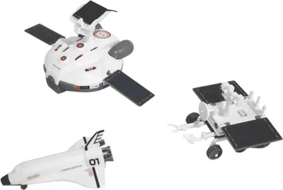 Immagine prodotto di 3 in 1 Kit di giocattoli robotici fai-da-te alimentati ad energia solare per l'esplorazione della Luna