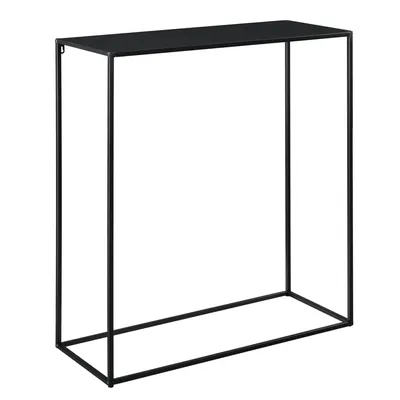 Produktbild von In And OutdoorMatch Konsolentisch Kiarra - Beistelltisch - Metall - 92x80x32 cm - Schwarz Matt - Stilvolles Design