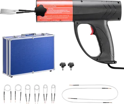 Produktbild von SucceBuy Induktionsheizgerät zum Lösen von Schrauben, 1500 W, magnetisches Heizgerät-Set, Werkzeug zum Entfernen von rostigen Schrauben, Reparaturzubehör für Autowerkstätten mit 8 Spulen