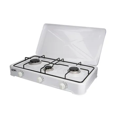 Obrázok produktu pre Smaltovaný plynový sporák 3 horáky 60x33x12cm edm