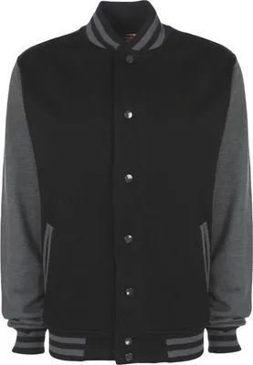 Produktbild von FDM Uni College Jacke Sweatshirt Sweater Pulli Pullover langarm, Größe:XL, Farbe:Black/Charcoal
