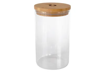 Produktbild von Vorratsglas mit Bambusdeckel 1000ml
